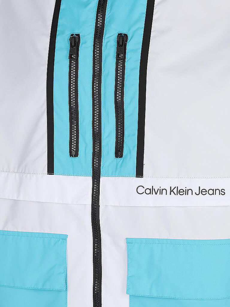 CALVIN KLEIN JEANS | Windbreaker  | weiß