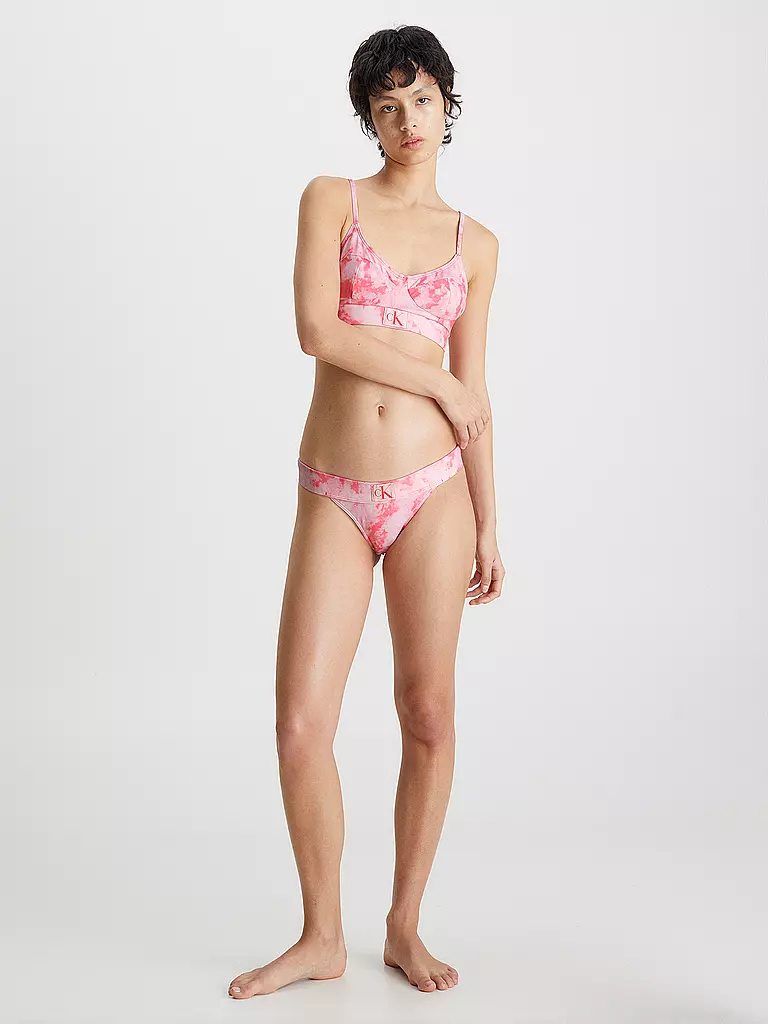 CALVIN KLEIN | Bikini Brazilian Slip  | pink