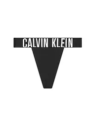 CALVIN KLEIN | Bikinihose - String | schwarz