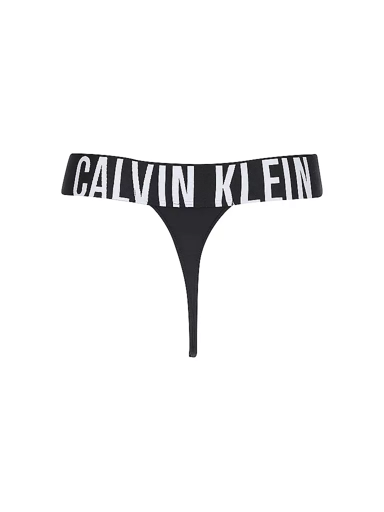 CALVIN KLEIN | Bikinihose - String | blau