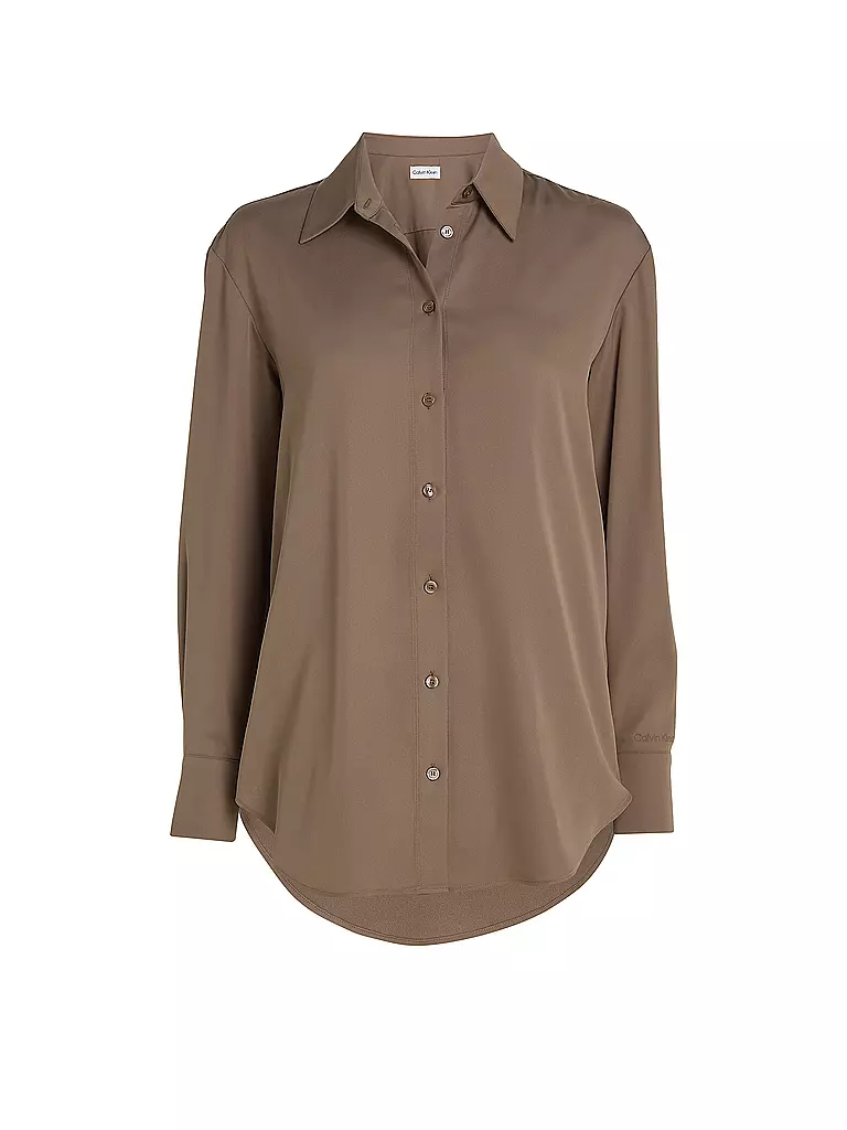 CALVIN KLEIN | Bluse  | hellbraun