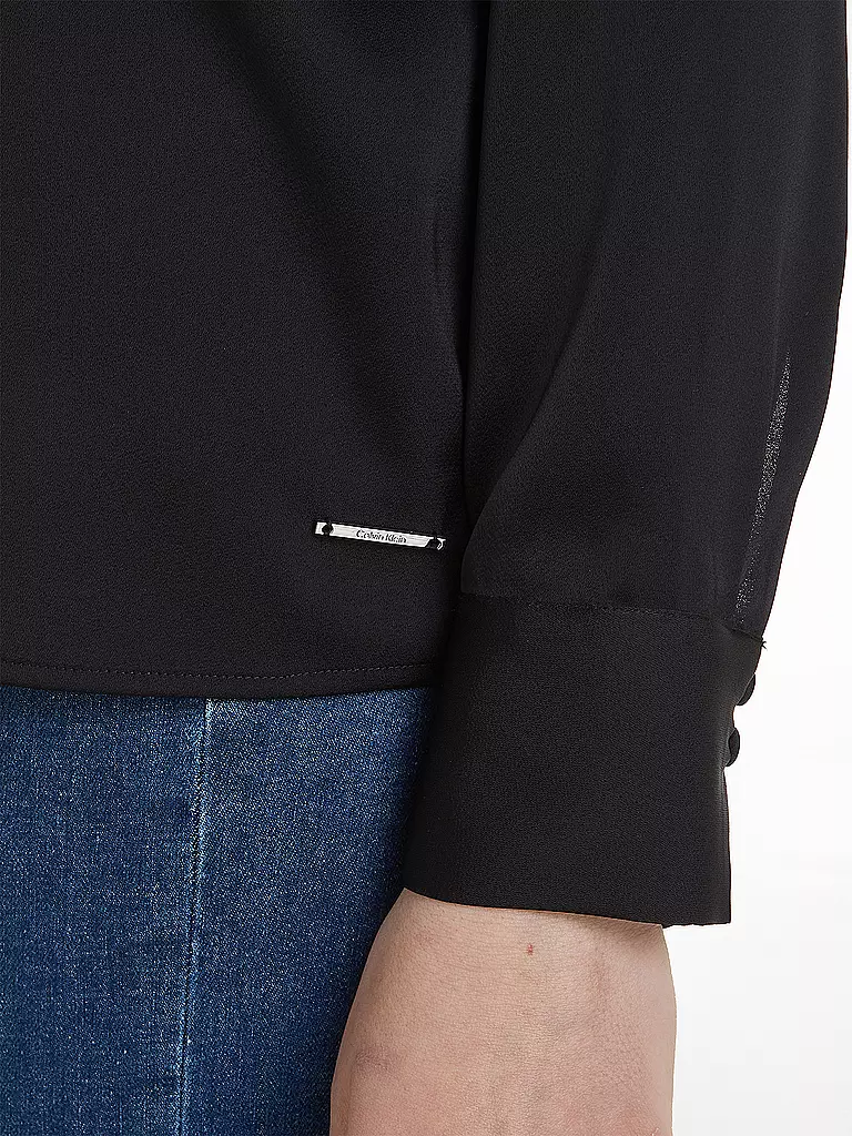 CALVIN KLEIN | Bluse | schwarz