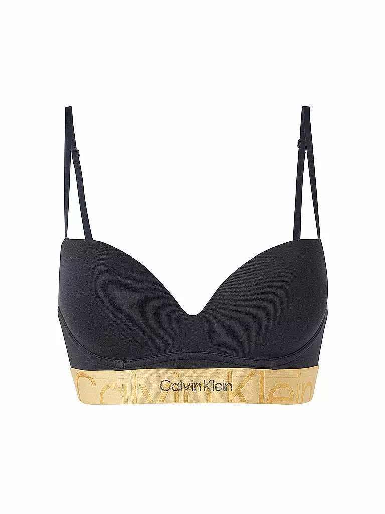 CALVIN KLEIN | Bralette Push Up Black | schwarz