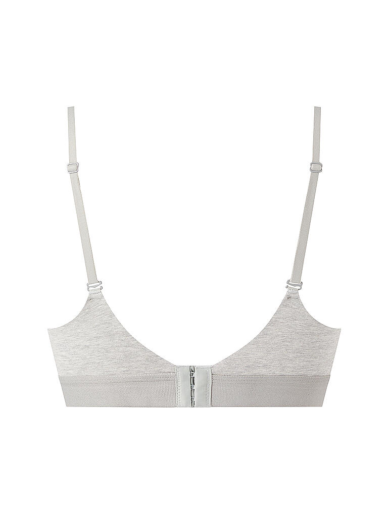 CALVIN KLEIN | Bralette Push Up Grey | hellgrau