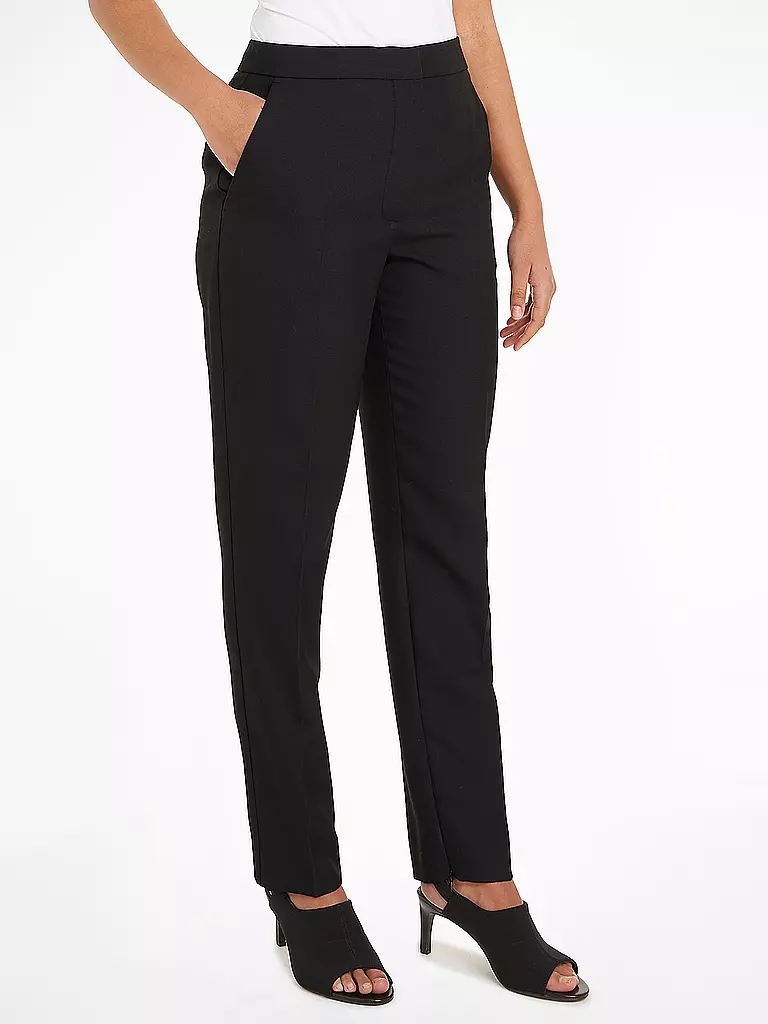 CALVIN KLEIN | Businesshose 7/8 | schwarz