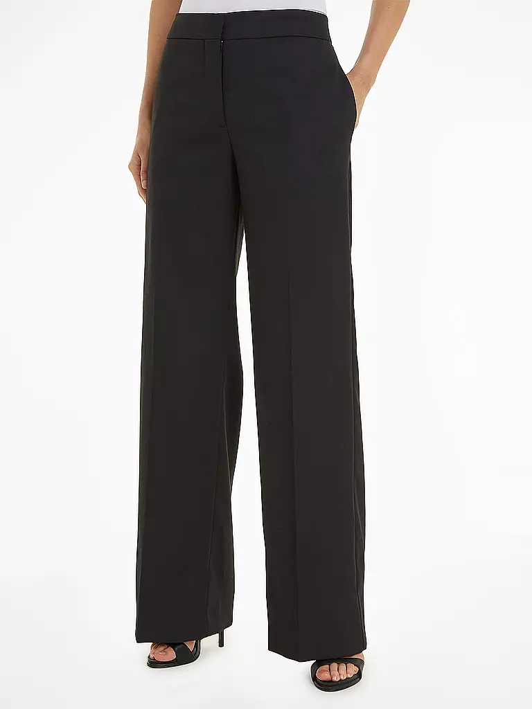 CALVIN KLEIN | Businesshose | schwarz