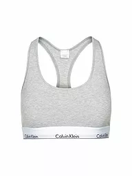 CALVIN KLEIN | Bustier "Bralette - Modern Cotton" (Weiss) | grau