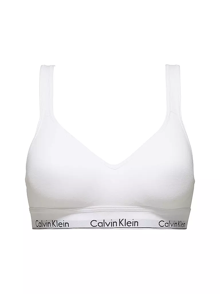 CALVIN KLEIN | Bustier "Bralette - Modern Cotton" (Weiss) | weiss
