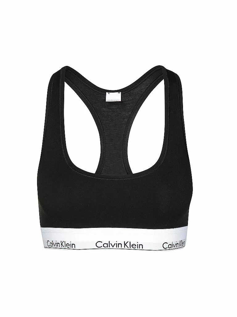 CALVIN KLEIN | Bustier "Bralette - Modern Cotton" | schwarz