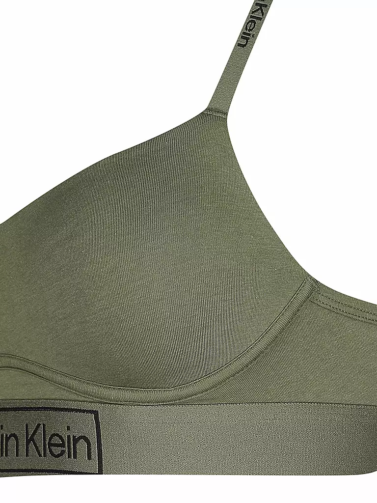 CALVIN KLEIN | Bustier gefüttert green | olive