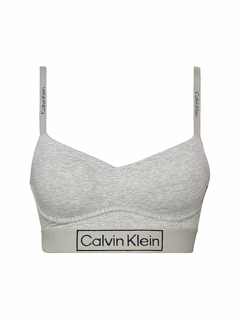 CALVIN KLEIN | Bustier gefüttert | grau