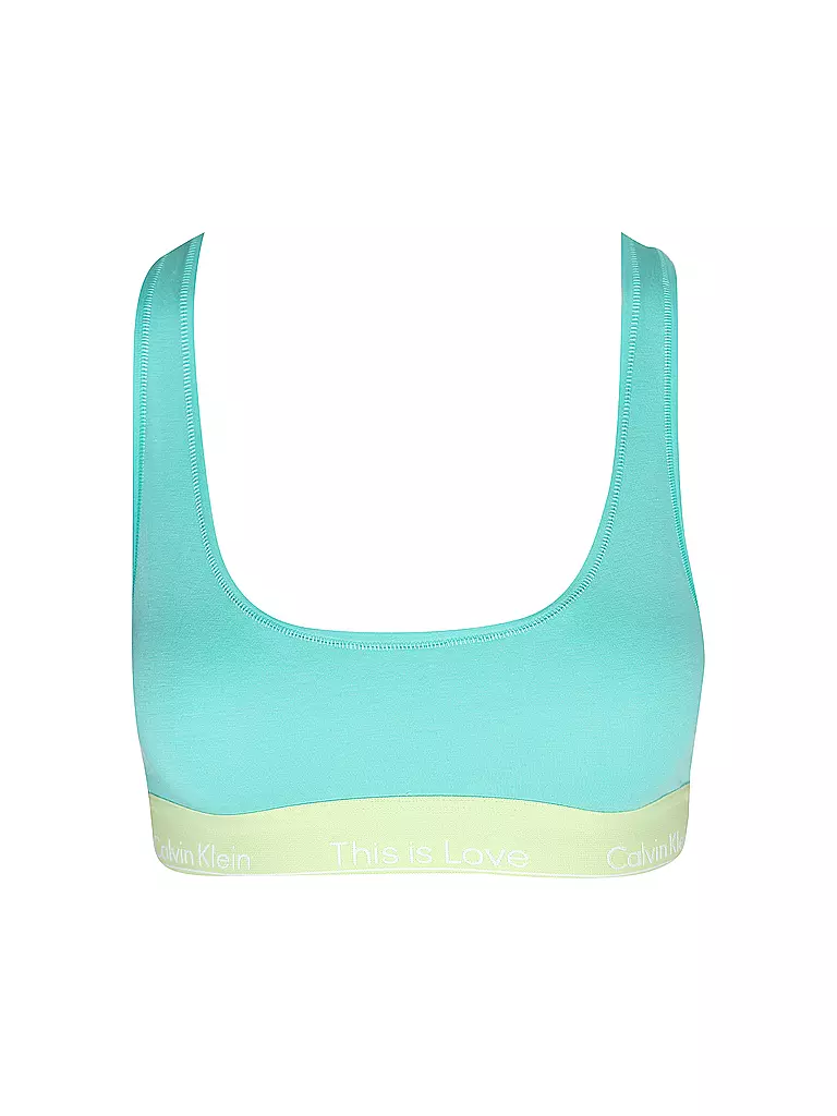 CALVIN KLEIN Bustier green türkis