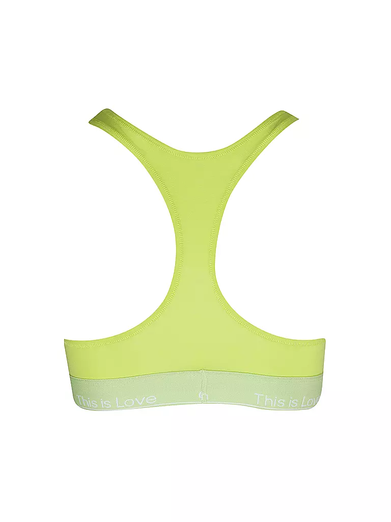 CALVIN KLEIN | Bustier yellow | hellgrün