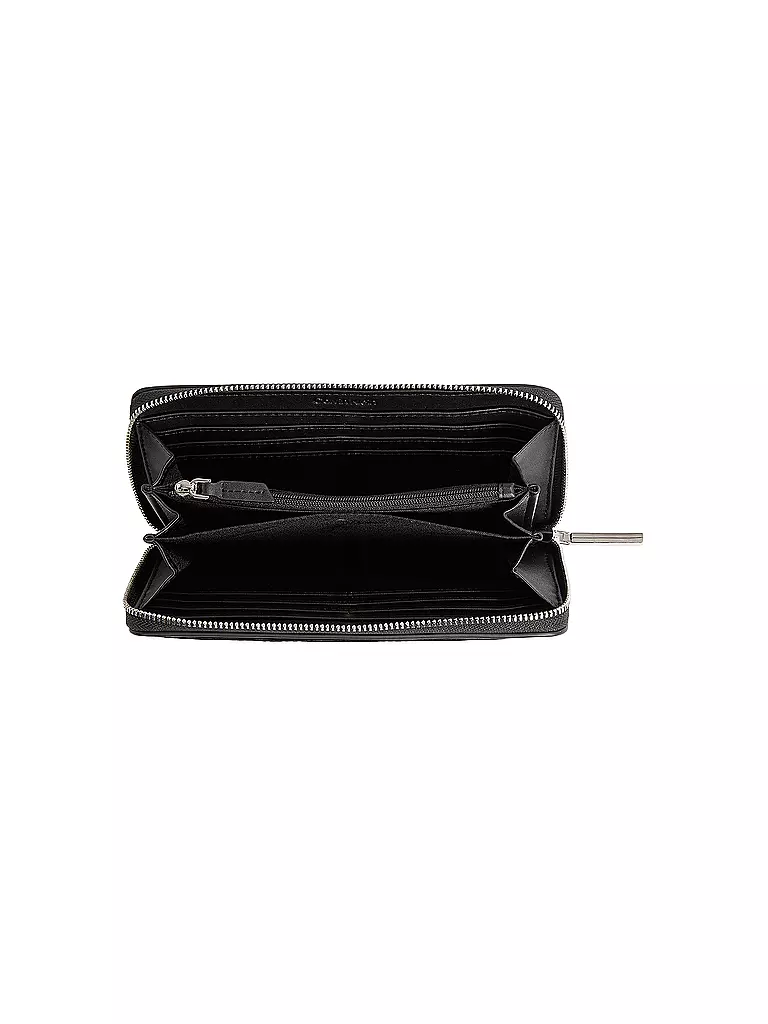CALVIN KLEIN | Geldbörse EMBOSSED Large  | schwarz