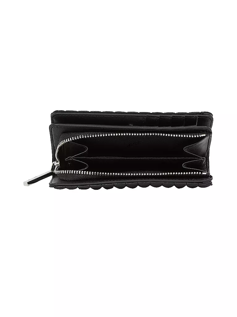 CALVIN KLEIN | Geldbörse MINI LINE QUILT Medium | beere