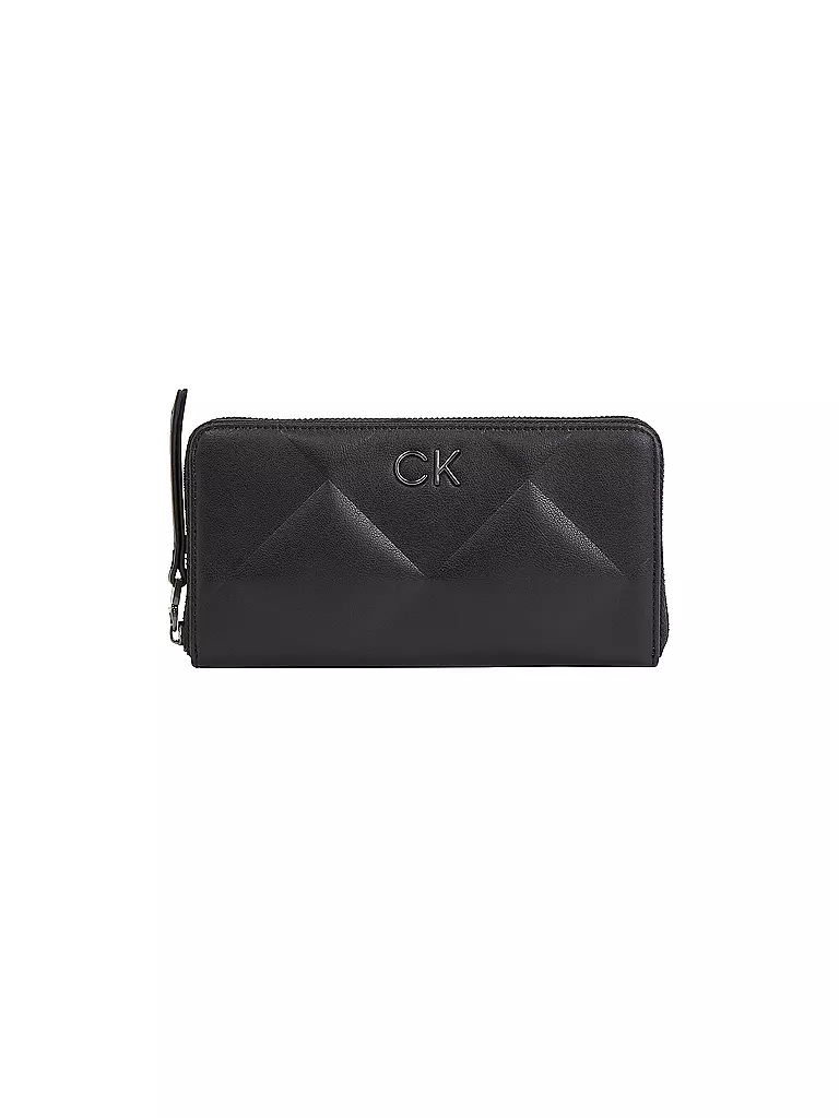 CALVIN KLEIN | Geldbörse RE-LOCK | schwarz