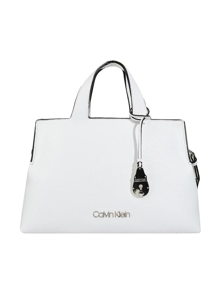 CALVIN KLEIN | Henkeltasche "Neat Tote" | weiß