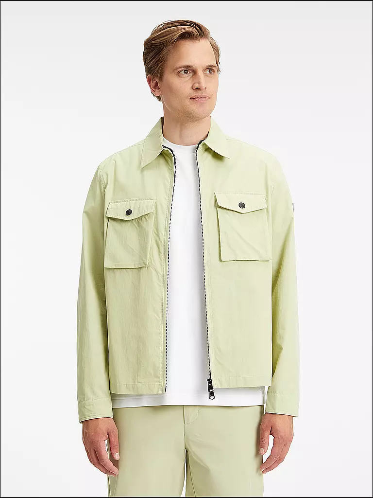 CALVIN KLEIN | Jacke - Overshirt | hellgrün