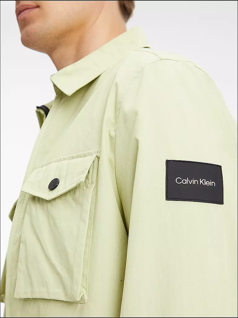 CALVIN KLEIN | Jacke - Overshirt | grün