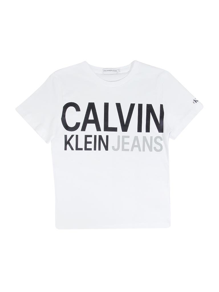 CALVIN KLEIN | Jungen T-Shirt | weiß