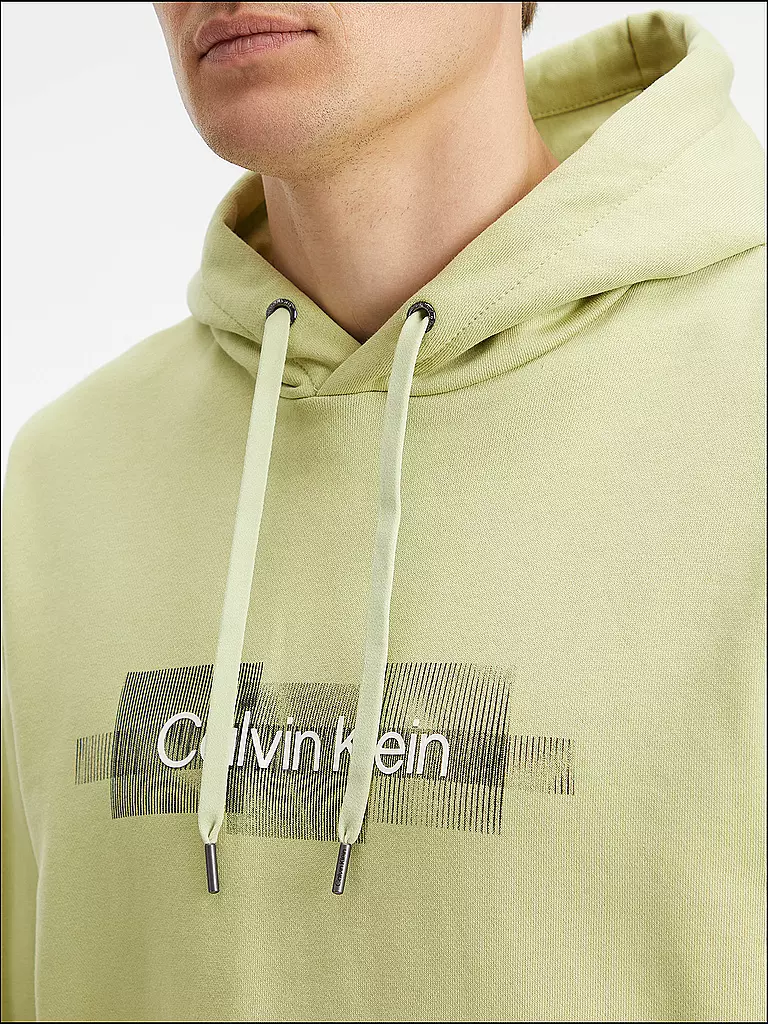 CALVIN KLEIN | Kapuzensweater - Hoodie | grün
