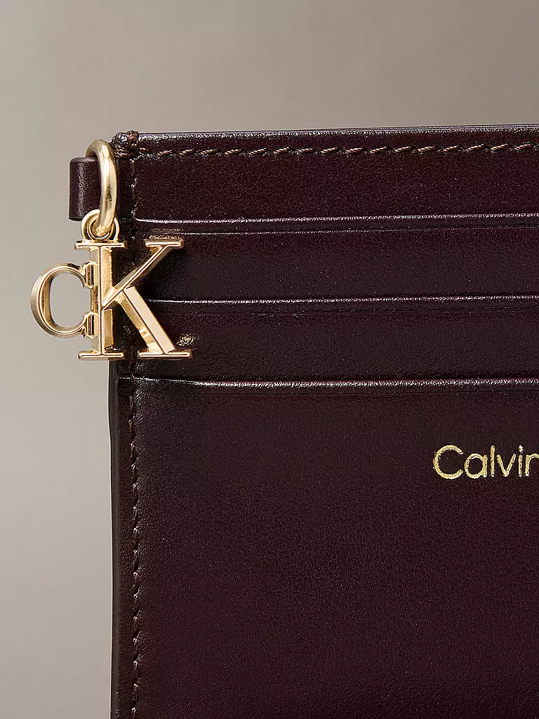 CALVIN KLEIN | Kartenetui CK PULLER | schwarz