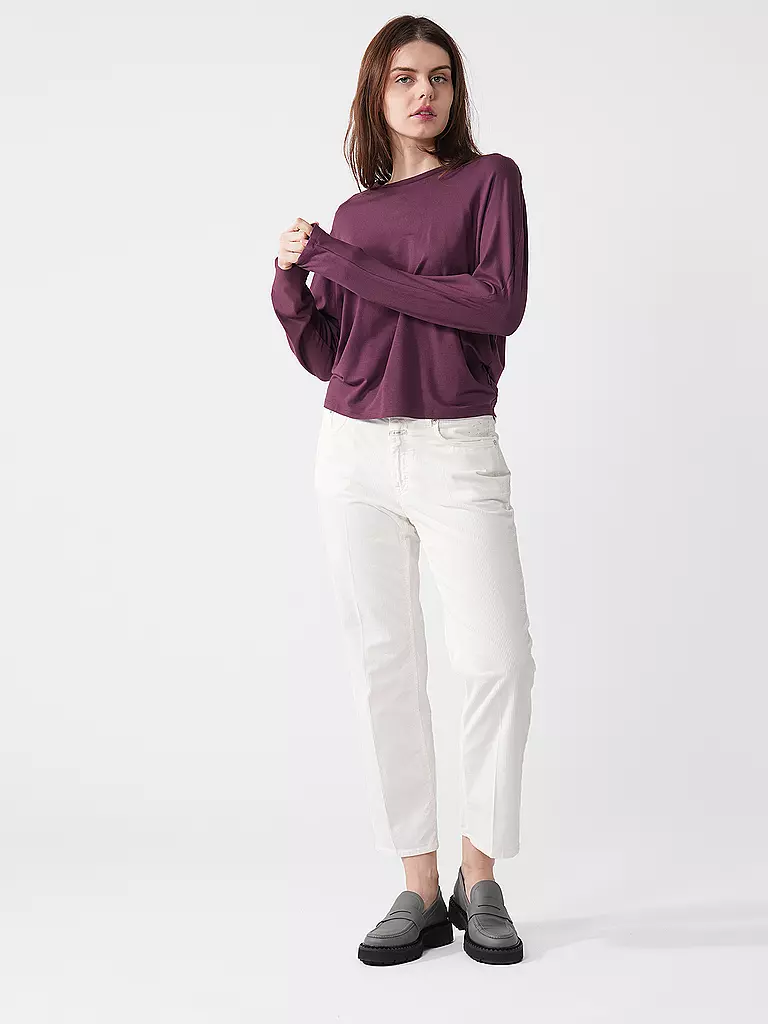 CALVIN KLEIN | Langarmshirt  | beere