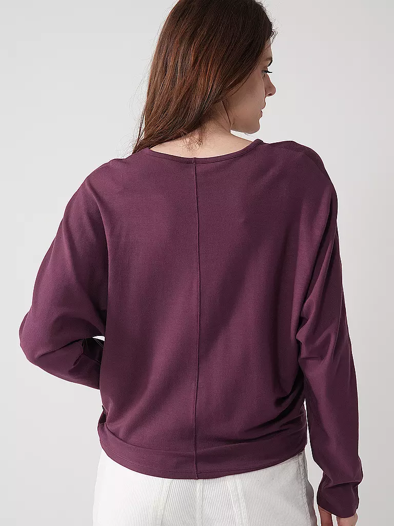 CALVIN KLEIN | Langarmshirt  | beere