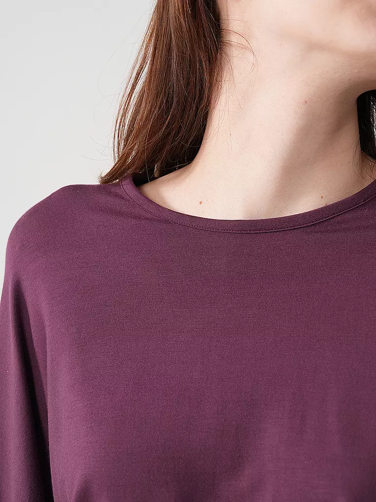 CALVIN KLEIN | Langarmshirt  | beere