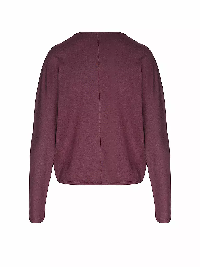CALVIN KLEIN | Langarmshirt  | beere