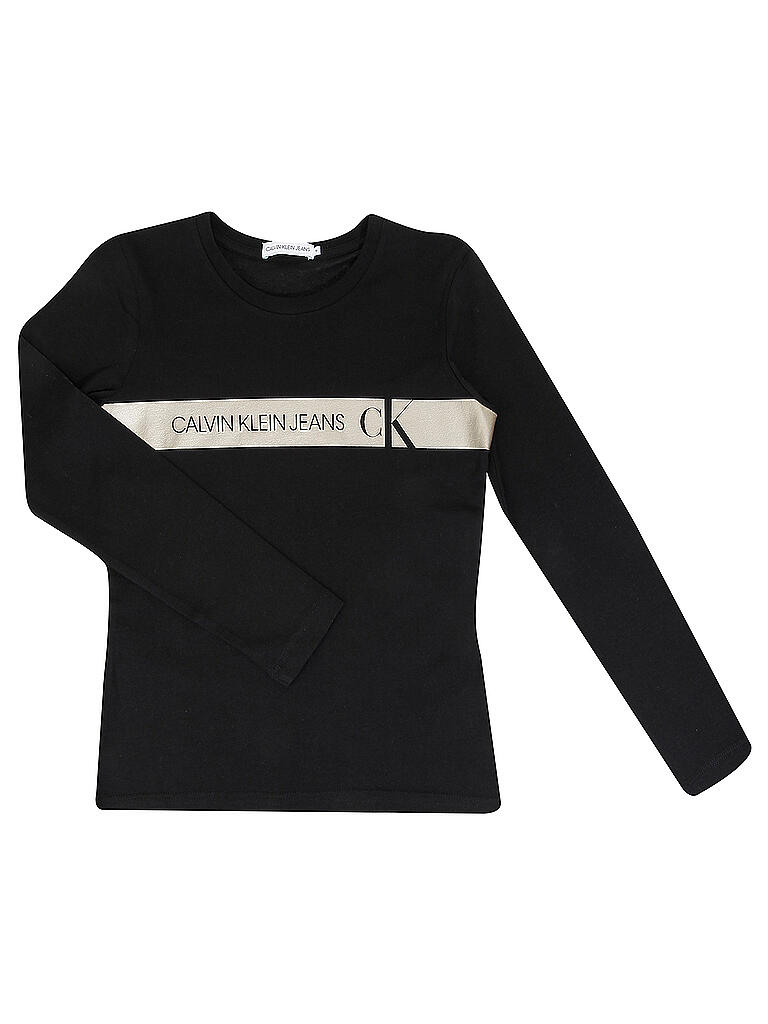 CALVIN KLEIN | Mädchen Langarmshirt | schwarz