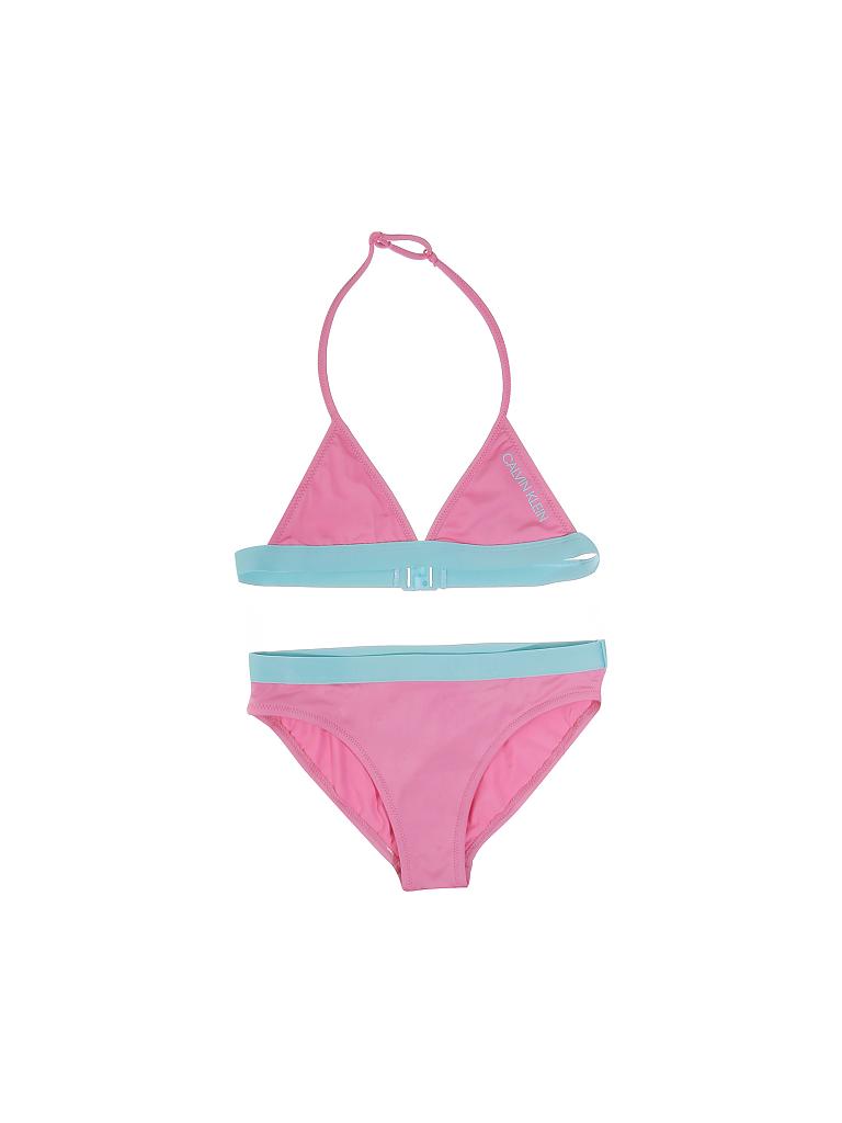 CALVIN KLEIN | Mädchen Triangel-Bikini | rosa