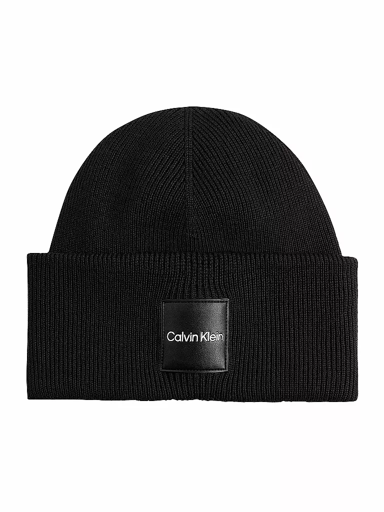 CALVIN KLEIN | Mütze - Beanie | schwarz