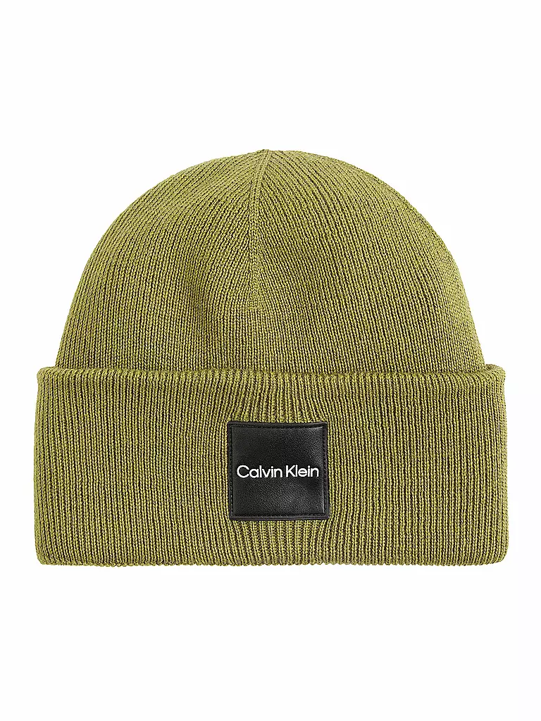 CALVIN KLEIN | Mütze - Beanie | grün