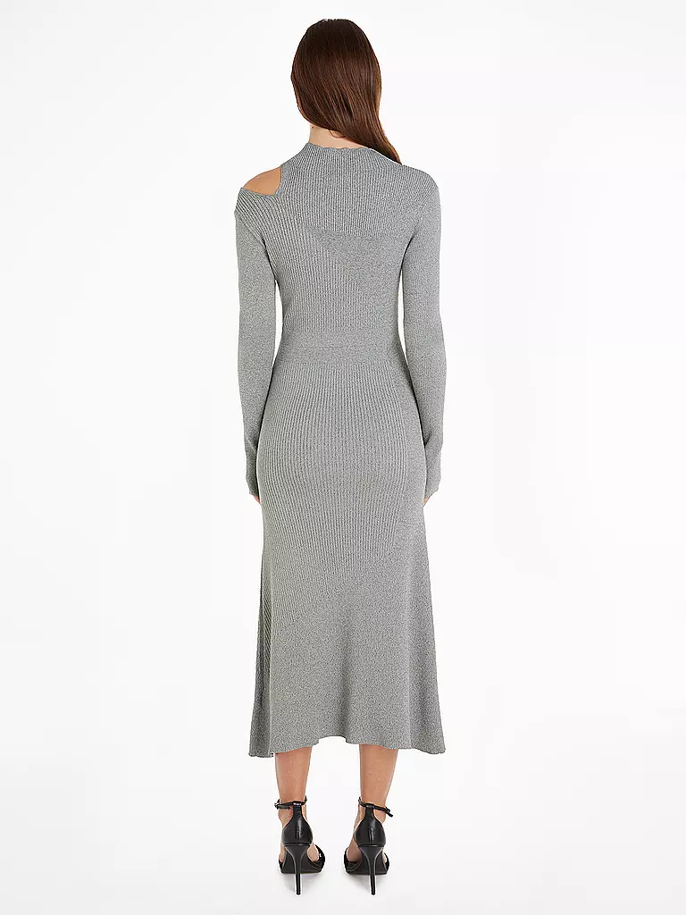 CALVIN KLEIN | Midikleid | hellgrau