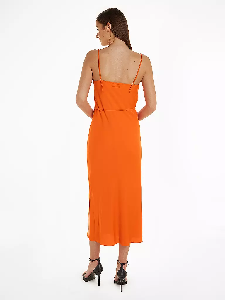 CALVIN KLEIN | Midikleid | schwarz