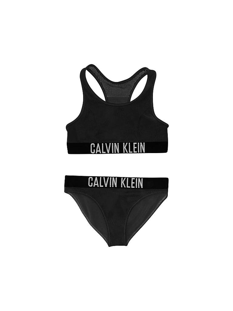 CALVIN KLEIN Mädchen Bikini " Intense Power " schwarz