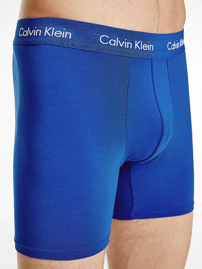 CALVIN KLEIN | Pants 3er Pkg blau grau rot | bunt