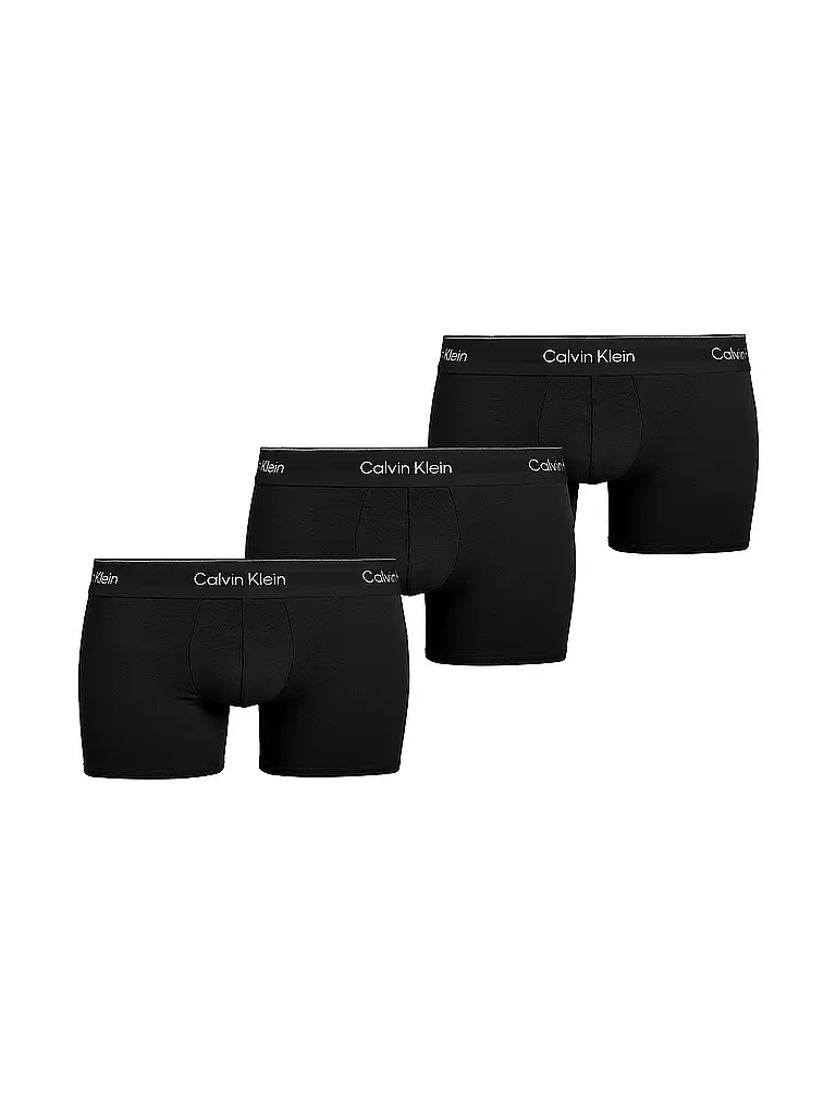 CALVIN KLEIN | Pants 3er Pkg. black  | schwarz