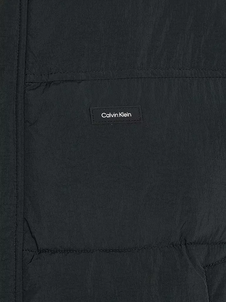 CALVIN KLEIN | Parka | schwarz