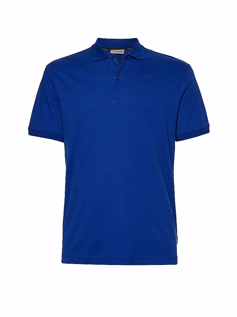 CALVIN KLEIN | Poloshirt Slim Fit Liquid Touch | blau