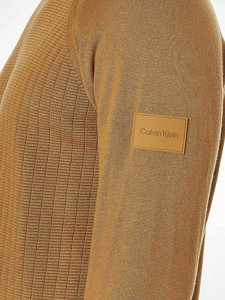 CALVIN KLEIN | Pullover RAGLAN  | grau