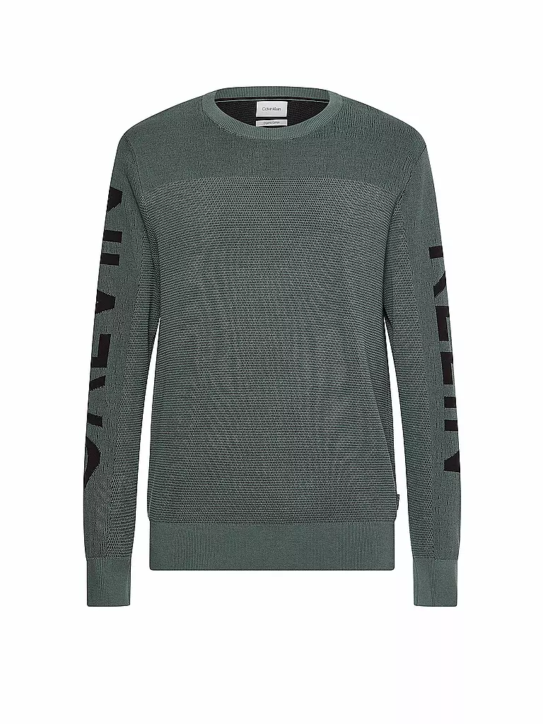 CALVIN KLEIN | Pullover | grün