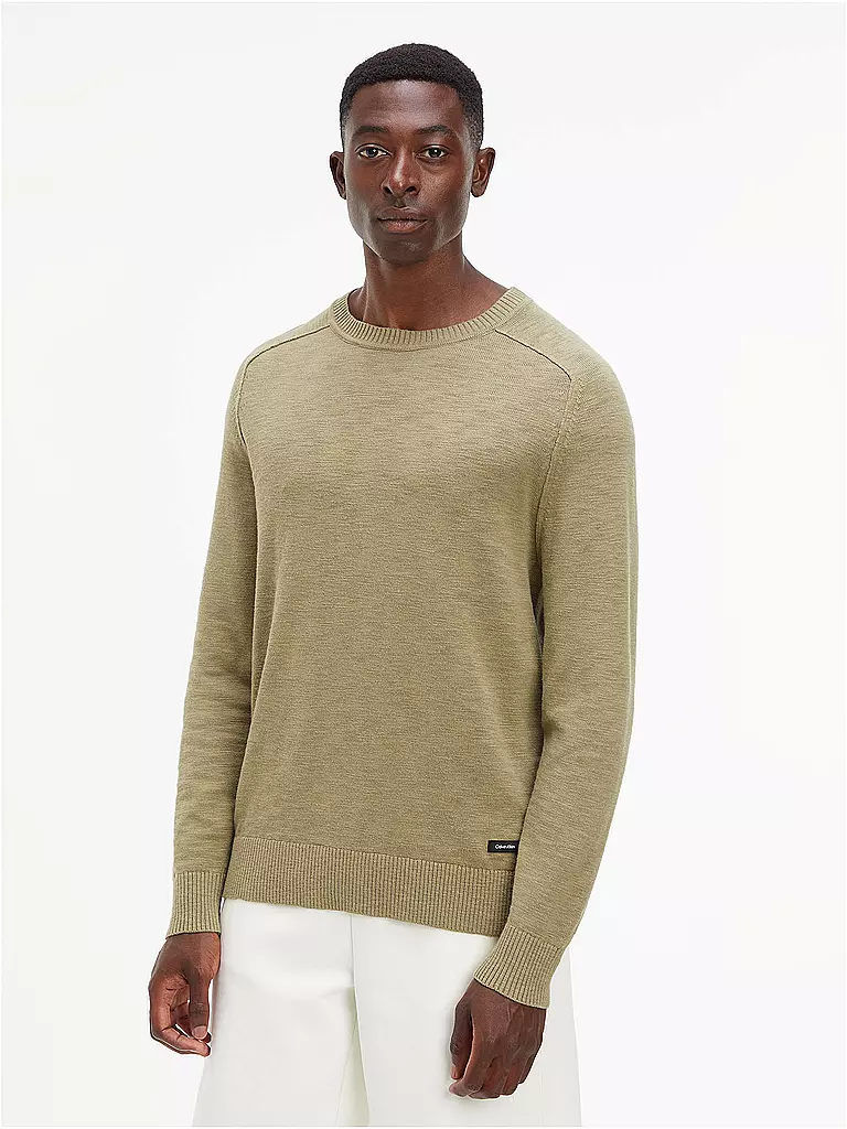 CALVIN KLEIN | Pullover | olive