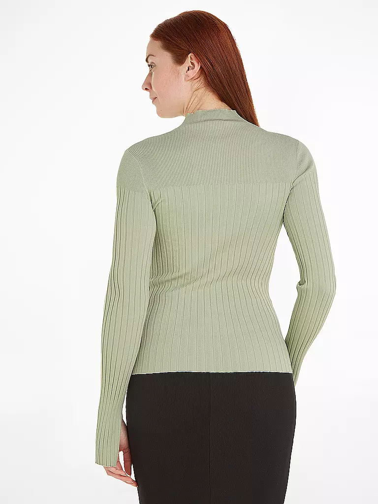 CALVIN KLEIN | Pullover | hellgrün