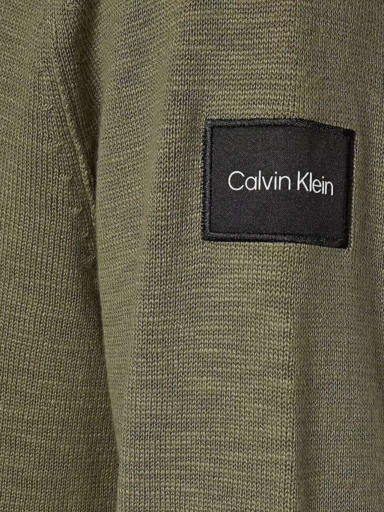 CALVIN KLEIN | Pullover | grün