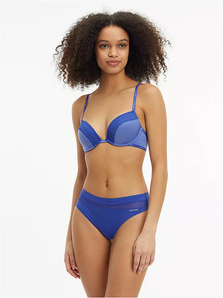 CALVIN KLEIN | Push Up BH FLIRTY blue | dunkelblau