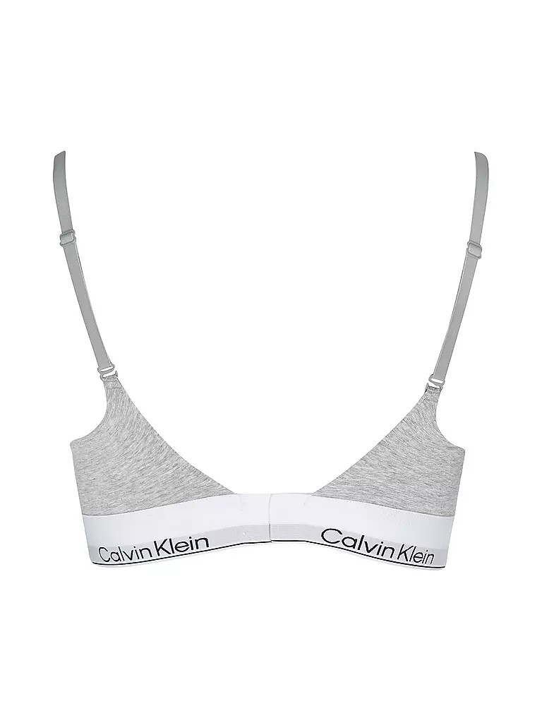 CALVIN KLEIN | Push Up BH grey | hellgrau