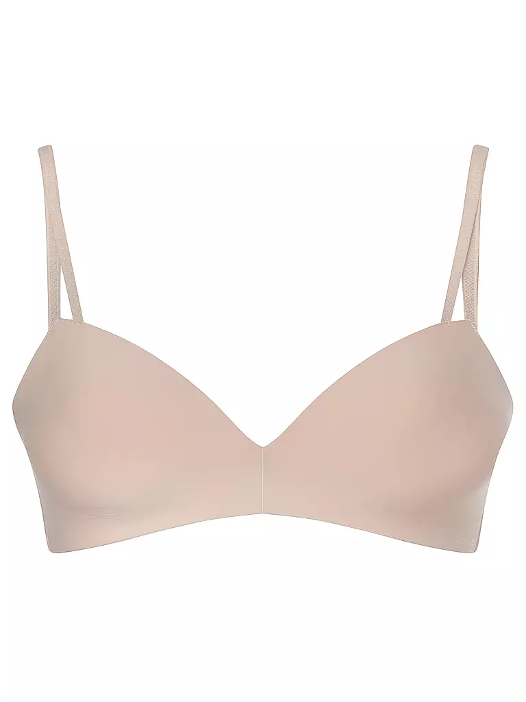 CALVIN KLEIN | Push Up BH ohne Bügel Seductive Comfort beige | beige