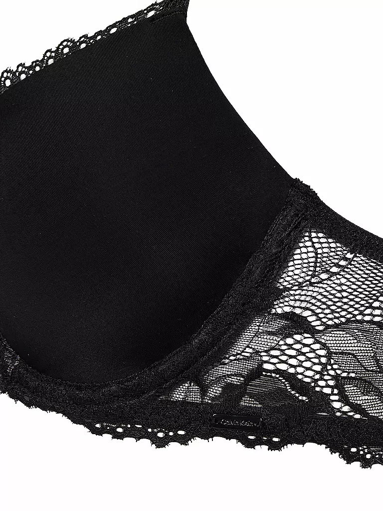 CALVIN KLEIN | Push Up BH Seductive Comfort black | schwarz